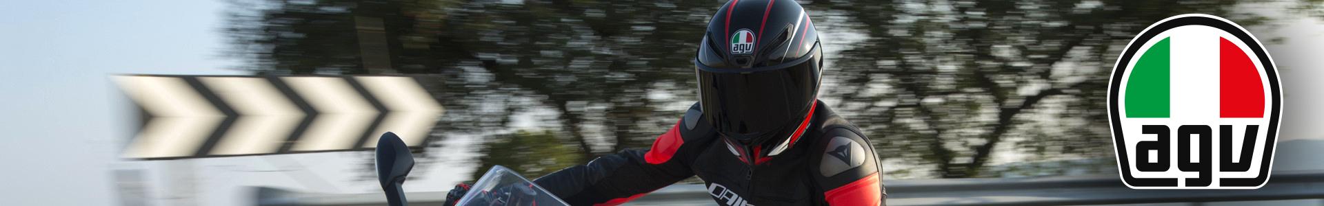 Shop AGV Motorcycle Helmets: MOTO-D Racing