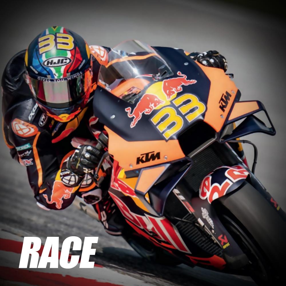 Shop HJC Motorcycle Racing Helmets: MOTO-D Racing