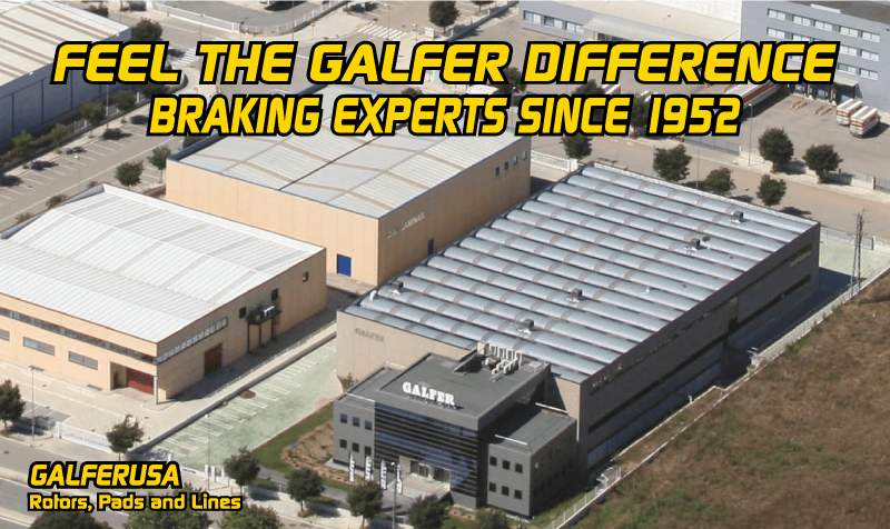 Galfer Brake Lines, Rotors & Brake Pads: 3 Generations of Quality