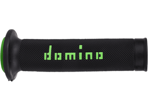 Domino MotoGP Sportbike Grips (Black/Green)