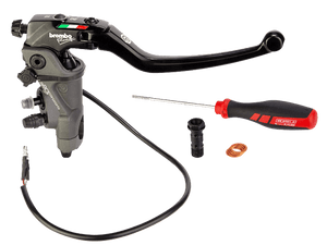 Brembo 17 Corsa Corta Radial Brake Master Cylinder w/ Fixed Lever
