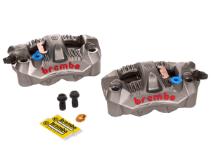 Brembo 108 Caliper Set Front Titanium Gray