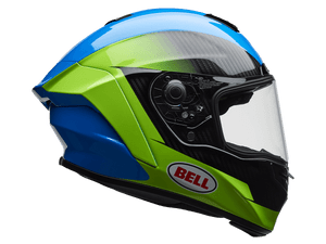 Bell Carbon "Race Star" Flex DLX Helmet Corsa Blue/Fluo