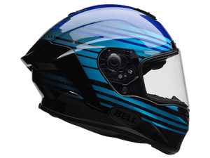 Bell Carbon "Race Star" Flex DLX Helmet Dash Gloss Blue/Black