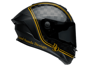 Bell Carbon "Race Star" Flex DLX Helmet RSD Player Matte/Gloss Black/Gold