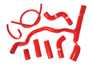 Samco Replacement Radiator Hose Kit Aprilia Tuono V4 1100 (Red)