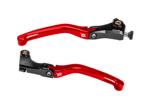 Bonamici BMW S1000RR Folding Levers (09-14) (Black/Red)