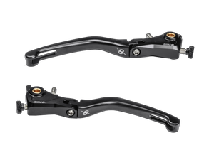 Bonamici Ducati Panigale V4 S/R Folding Levers (Black) - MOTO-D Racing