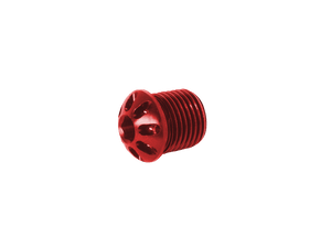 Bonamici Fixed Footpeg Caps (Red)