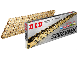 DID Super Street X-Ring ZVMX Sportbike Motorcycle Chain (520ZVMX): MOTO-D Racing