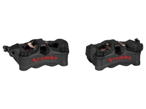 Brembo 100mm Stylema Cast Monobloc Caliper Set Front Titanium Black