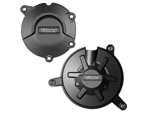 GB Racing Aprilia RSV4 Engine Covers (2021+) (GBREC-RSV4-2021-SET-GBR): MOTO-D Racing