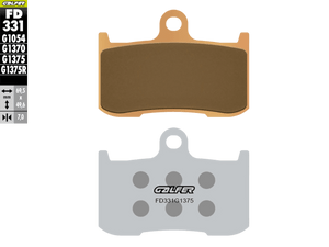 Galfer Motorcycle Brake Pads Street FD331G1375 - Front (2/pc) (FD331G1375)