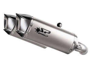 Spark Ducati Hypermotard 698 "Double Force Evo" Slip-On Exhaust