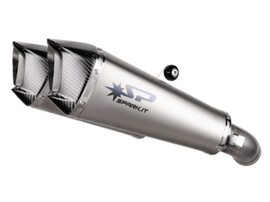 Spark Ducati Hypermotard 698 "Double Konix Evo" Slip-On Exhaust