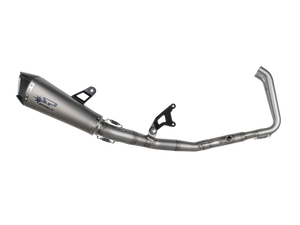 Spark Kawasaki Ninja 500 / 400 "Konix Evo Carbon" Full Exhaust System: MOTO-D Racing