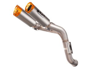 Spark KTM 1390 / 1290 Super Duke R / R Evo "Double Dyno Orange" Semi-Full Exhaust System (2020+)