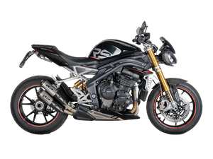 Spark Triumph Speed Triple 1200 "Double Dyno" Slip-On Exhaust (Carbon)