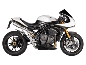 Spark Triumph Speed Triple 1200 "Double Dyno" High Mount Exhaust (Carbon)