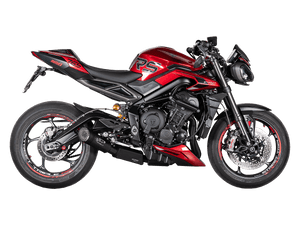 Spark Triumph Street Triple 765 R/RS Moto2 "Grid-O" Exhaust System (EURO 5) (Dark) (2023+)