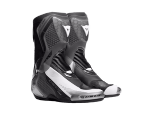 Dainese Torque 4 S Motorcycle Racing Boots (Black/White)