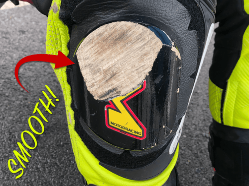 MOTO-D Knee Pucks / Sliders, Wooden and Extremely Smooth