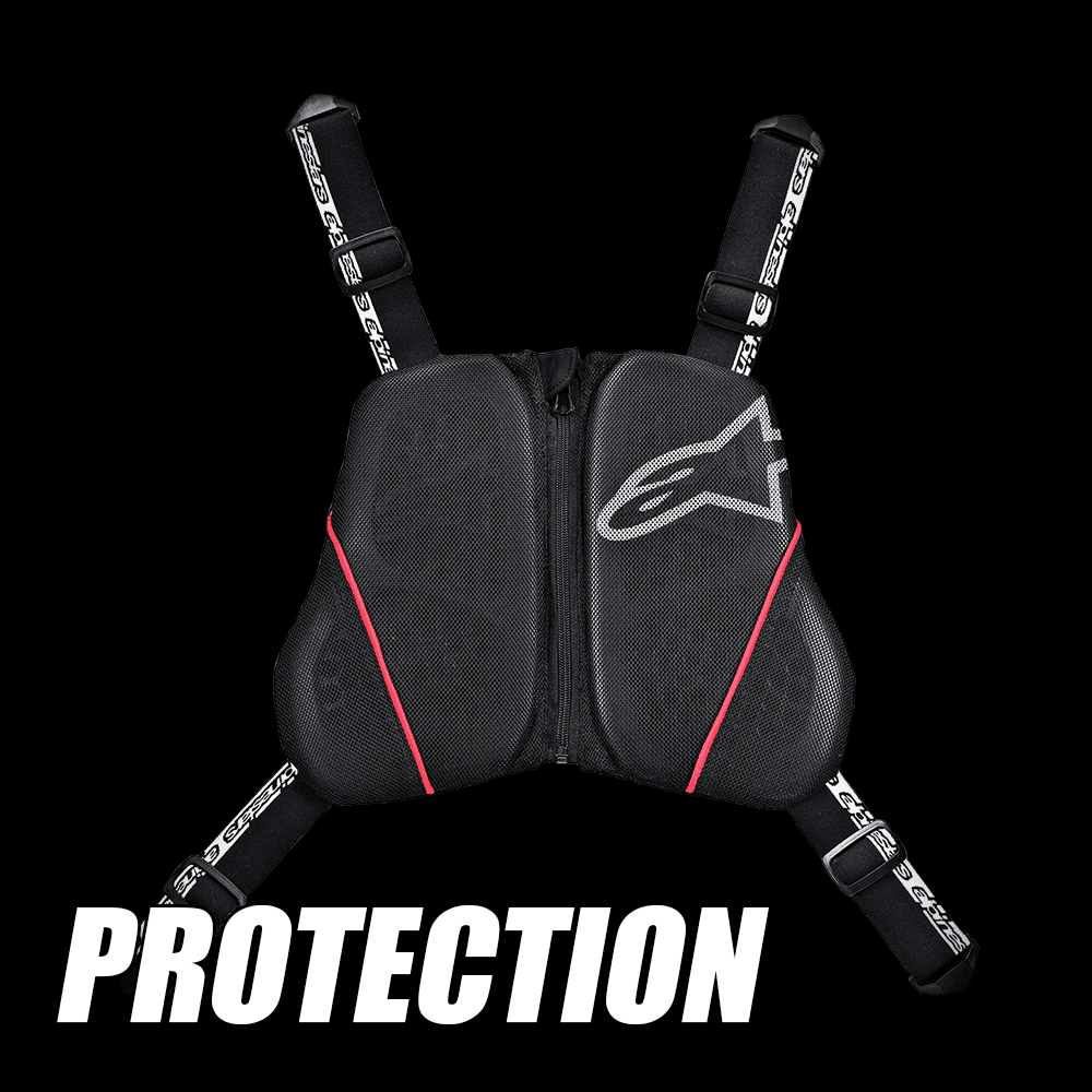 Alpinestars Motorcycle Back Protectors: MOTO-D Racing