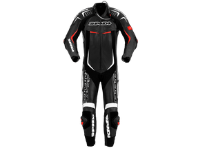SPIDI Track Wind Replica Evo Motorcycle Racing Leather Suit Black/White/Red