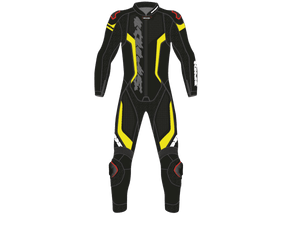 Spidi Laser Pro Perforated Motorcycle Leather Racing Suit Black/Neon