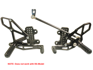 Vortex Honda CBR 600RR Rearsets (2007+) (RS265K)