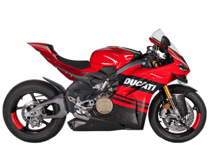 Spark Ducati Panigale V4 S/R "Double Konix Evo" Titanium Semi-Full Exhaust System (Carbon) (2025+)