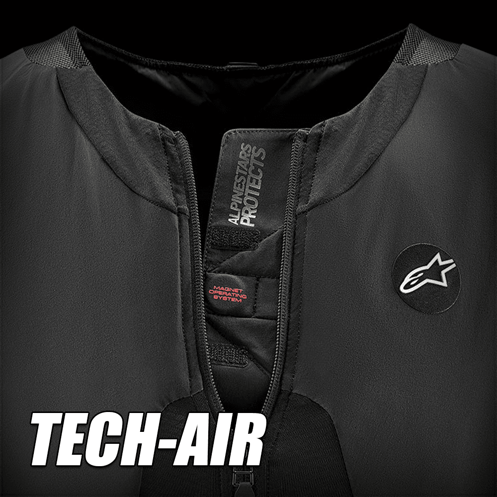 Alpinestars Tech-Air Vests: MOTO-D Racing