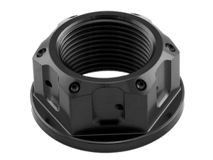 Pro-Bolt Titanium Race Drilled Rear Axle Nut M22x1.5 (Black)
Honda CBR1000RR Fireblade (2004-2016)
Honda CBR600RR (2003+)
Honda CBR929RR
Honda CBR954RR
Honda VTR1000 SP1/SP2 RC51
Suzuki GSX-R600 (2011+)
Suzuki GSX-R750 (2011+)
*Please Check your Bike to Ensure Proper Sizing / Fitment