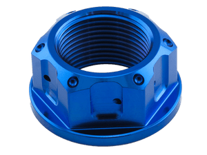 Pro-Bolt Titanium Race Drilled Rear Axle Nut M24x1.5 (Blue)
BMW HP4
BMW S1000R (2014+)
BMW S1000RR (2010+)
Honda CBR1000RR Fireblade (2017+)
Honda CBR1000RR-R Fireblade (2020+)
Yamaha MT-09 (2021+)
Yamaha MT-10 (2016+)
Yamaha R1 (1998+)
Yamaha R6 (1999+)
*Please Check your Bike to Ensure Proper Sizing / Fitment