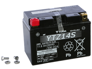 Yuasa YTZ14S Motorcycle Battery for Sportbikes: MOTO-D Racing